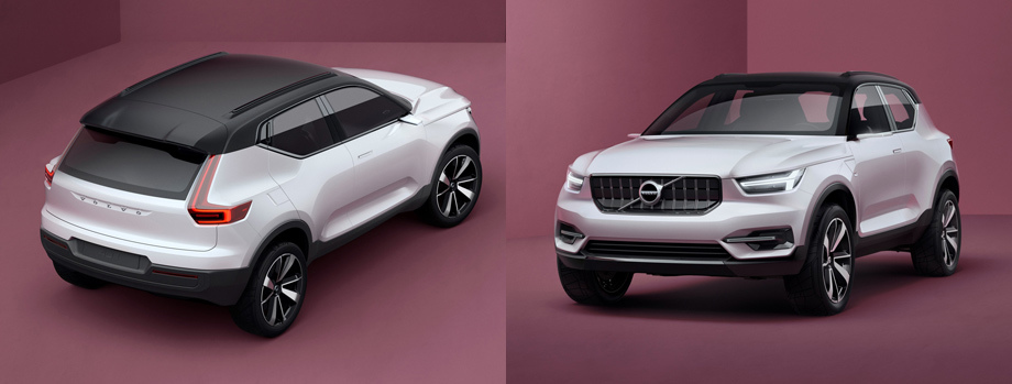 Новый кроссовер Volvo 40-й серии
